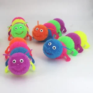 Fidget Slug Glow In The Dark Squeeze Toy